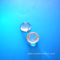 Sapphire half glass ball for fiber coupling